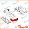 Gaine de suralimentation pour MERCEDES-BENZ | 001-10-26688, 0214160