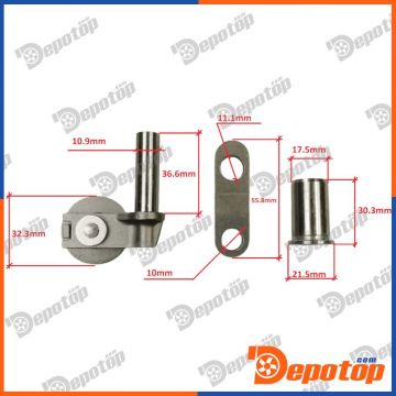 Kit réparation soupape à clapet turbo pour VW | 9V206, 40009924
