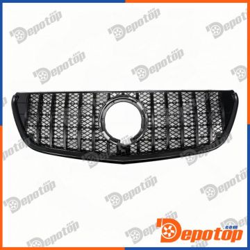 Grille de calandre noir, des deux côtés pour MERCEDES-BENZ | 4478881700, A4478881700