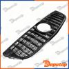 Grille de calandre noir, des deux côtés pour MERCEDES-BENZ | 4478881700, A4478881700