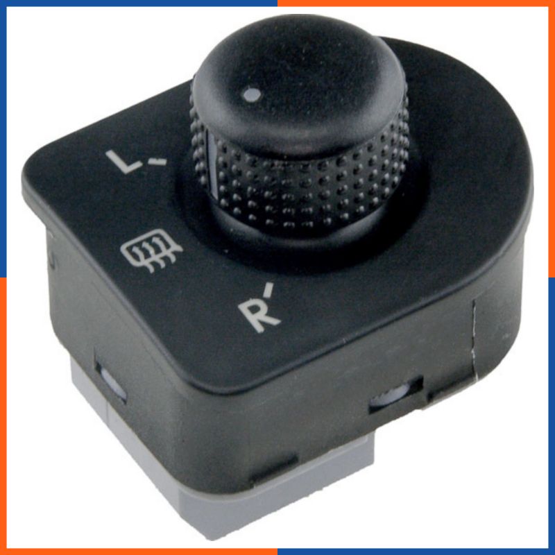 Commande, ajustage du miroir gauche droite pour VW | V10-73-0025
