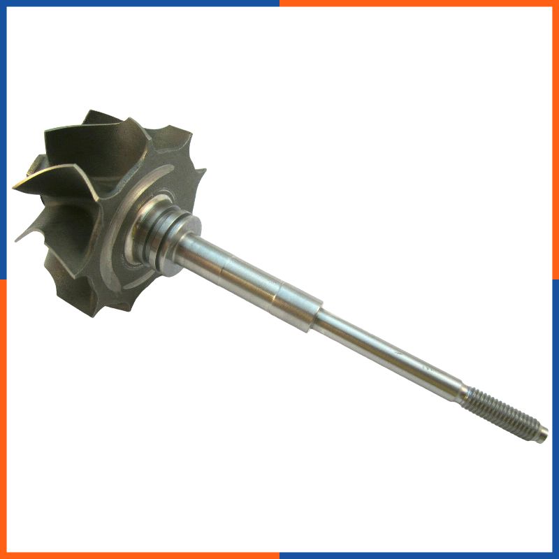 Turbo Axe et Roue pour AUDI | 454135-0003, 454135-0004