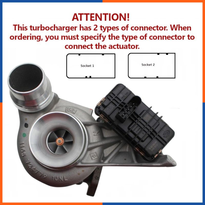 Turbocompresseur pour BMW | 49335-00600, 49335-00601